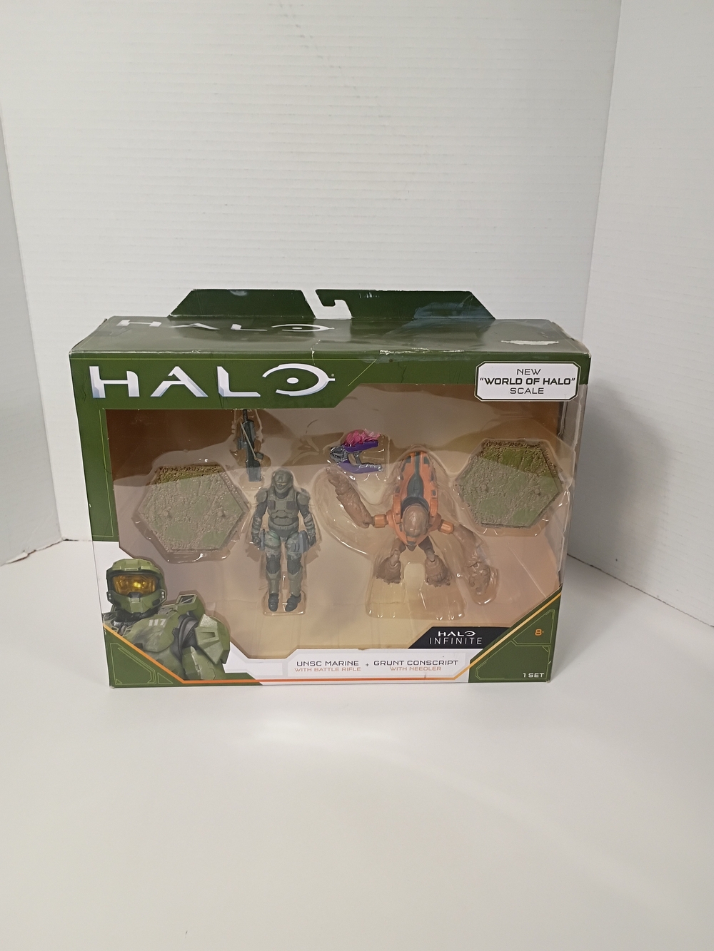 Halo Infinite UNSC Marine and Grunt Conscript World of Halo Figures (Brand NEW)